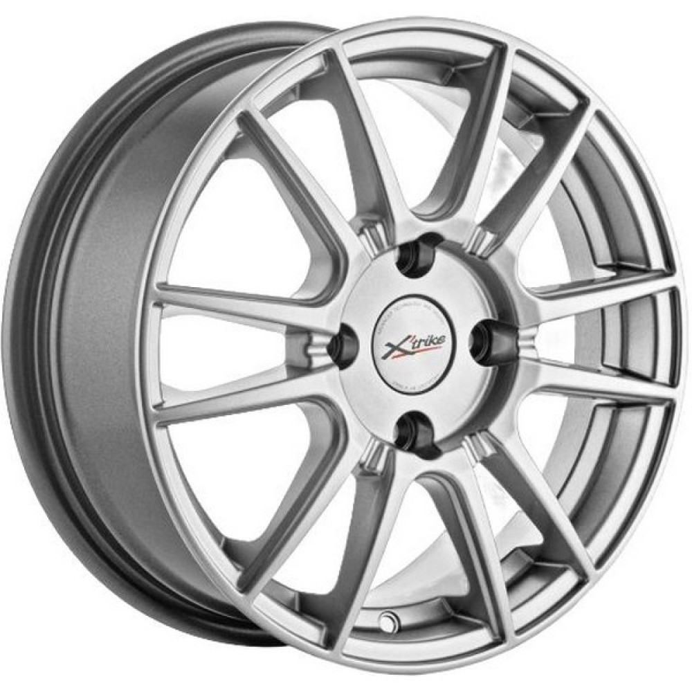 Легковой диск X-trike X-127 6x15 4x98 ET35 58,5 BK/FP