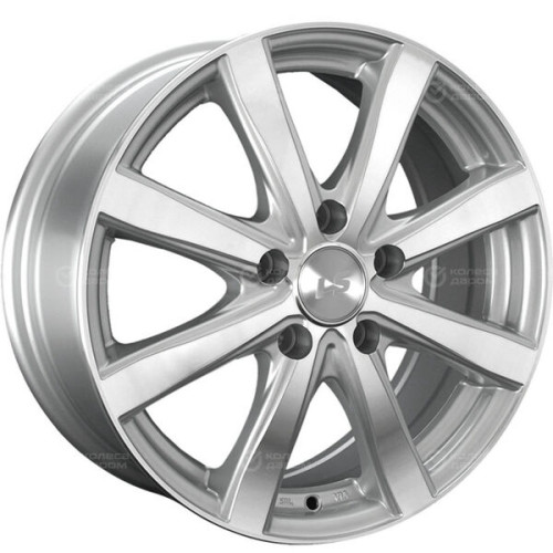 Колесный диск LS LS 807 6.5xR16 4x100 ET49 DIA60.1 серебристый полированный