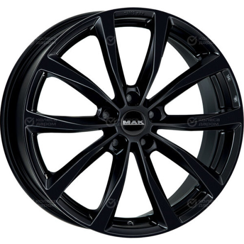 Колесный диск MAK WOLF 7xR17 5x114.3 ET35 DIA76 черный глянцевый