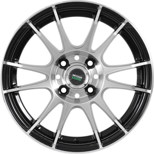 Колесный диск Megami MGM-3 6xR15 5x114.3 ET47 DIA67.1 черный полностью полированный