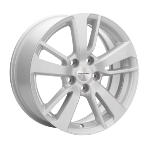Легковой диск Khomen Wheels KHW1704 7x17 5x114,3 ET43,5 67,1 F-Silver