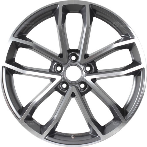 Колесный диск Replay A154 8.5xR19 5x112 ET45 DIA66.6 насыщенный темно-серый полностью полированный