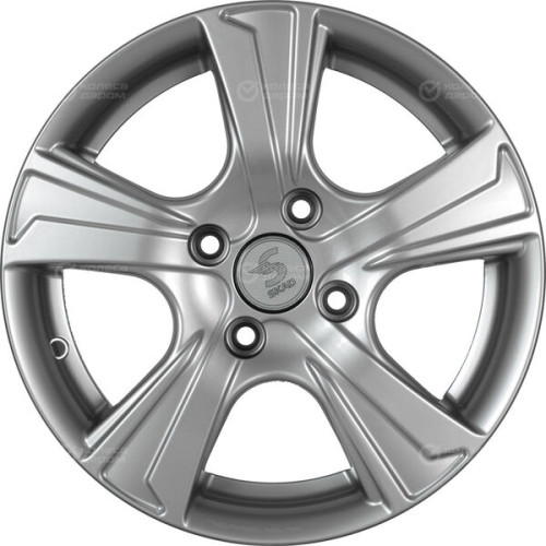 Колесный диск СКАД Крит 5.5xR14 4x100 ET38 DIA67.1 серебристый