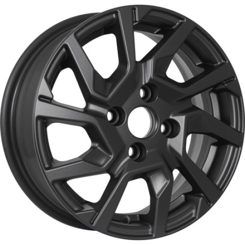 Легковой диск KDW KD1420 5,5x14 4x98 ET35 58,5 Matt Black Painted