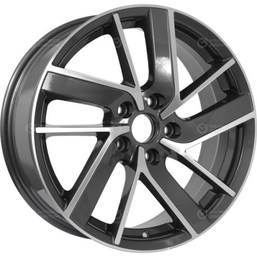 Колесный диск Replay LX142 7xR17 5x114.3 ET35 DIA60.1 насыщенный темно-серый полностью полированный