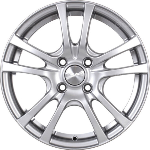 Колесный диск СКАД Дели 6xR15 4x100 ET40 DIA60.1 серебристый