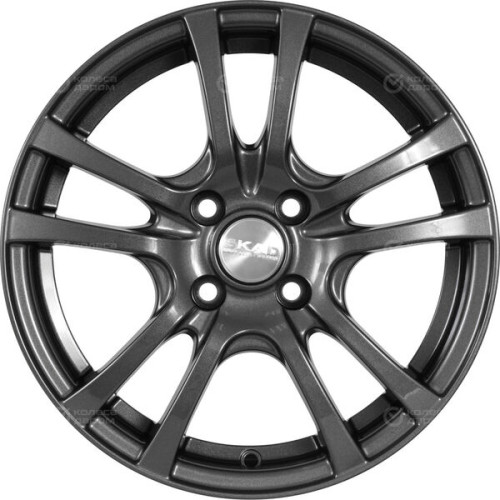 Колесный диск СКАД Дели 6xR15 4x98 ET38 DIA58.6 темно-серый цвет с перламутровыми оттенками