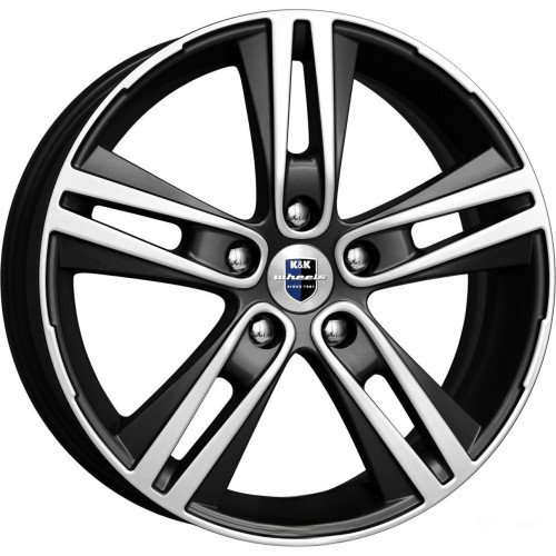 Легковой диск КиК Прайм 6,5x17 5x114,3 ET48 67,1 Алмаз черный
