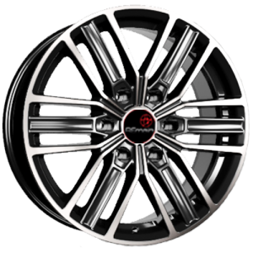 Легковой диск Вектор B218 7,5x18 6x139,7 ET30 106,1 Алмаз черный