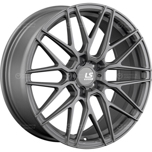 Колесный диск LS FlowForming LS RC13 8xR18 5x112 ET40 DIA66.6 серый матовый