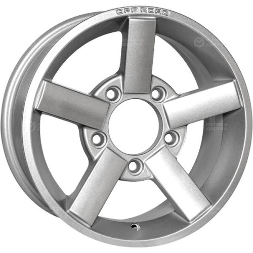 Колесный диск Carwel Ургун 153 6.5xR16 5x139.7 ET40 DIA98.1 серебристый металлик