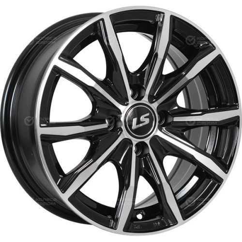 Колесный диск LS LS 786 6xR16 4x100 ET52 DIA54.1 черный полностью полированный