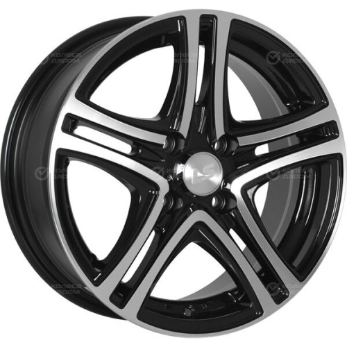 Колесный диск LS LS 570 6.5xR15 4x114.3 ET40 DIA73.1 черный полностью полированный