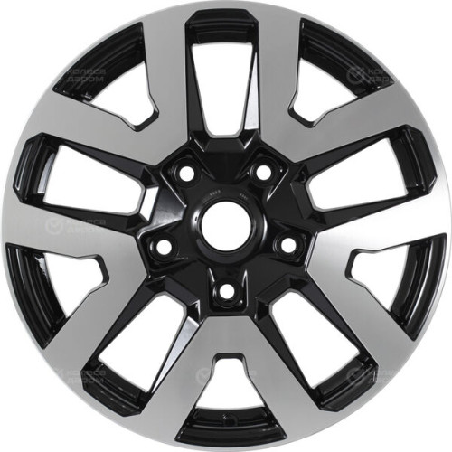Колесный диск iFree Original Трикстер (Niva) 7xR17 5x139.7 ET40 DIA98 черный глянцевый с полированными элементами лицевой поверхности