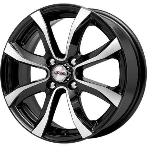 Легковой диск iFree Дайс 6x15 4x100 ET38 67,1 Блэк Джек