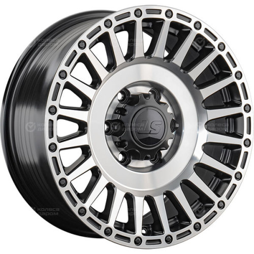 Колесный диск LS FlowForming LS RC95 8xR17 6x139.7 ET36 DIA100.1 черный полностью полированный