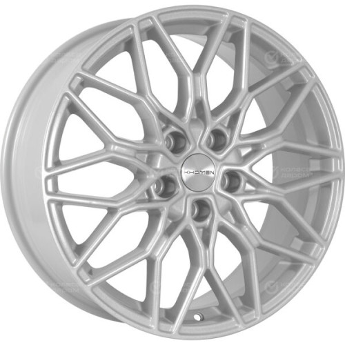 Колесный диск KHOMEN KHW1813 (Chery Tiggo 7 (Pro/Pro Max) 7xR18 5x108 ET33 DIA60.1 серебристый