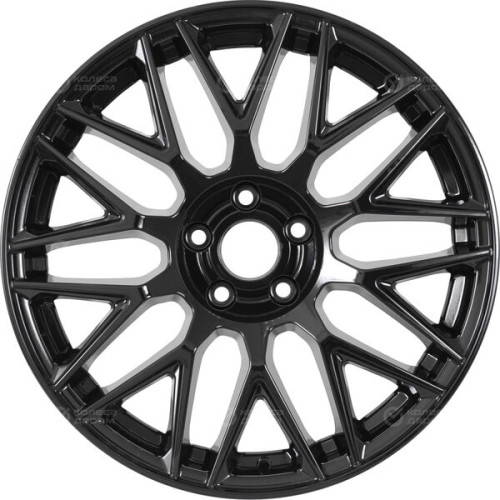 Колесный диск RST R158 8xR18 5x108 ET33 DIA65.1 черный глянцевый