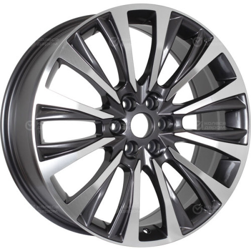 Колесный диск Replay KI367 8xR20 6x114.3 ET46 DIA67.1 насыщенный темно-серый полностью полированный
