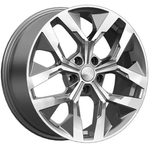 Легковой диск СКАД Ламберт 7,5x18 5x108 ET33 67,1 Алмаз графит