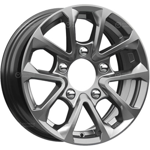 Колесный диск iFree Восток 6xR15 5x139.7 ET40 DIA98 насыщенный тёмно-серебристый