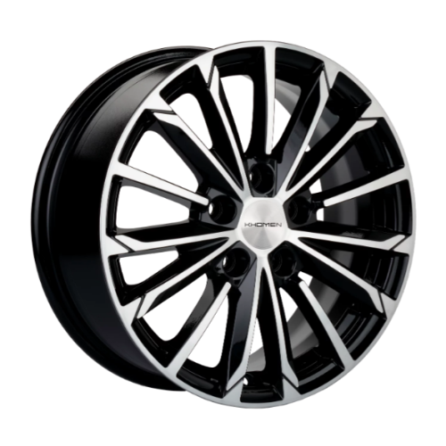 Легковой диск Khomen Wheels KHW1611 6,5x16 5x112 ET46 57,1 Black-FP
