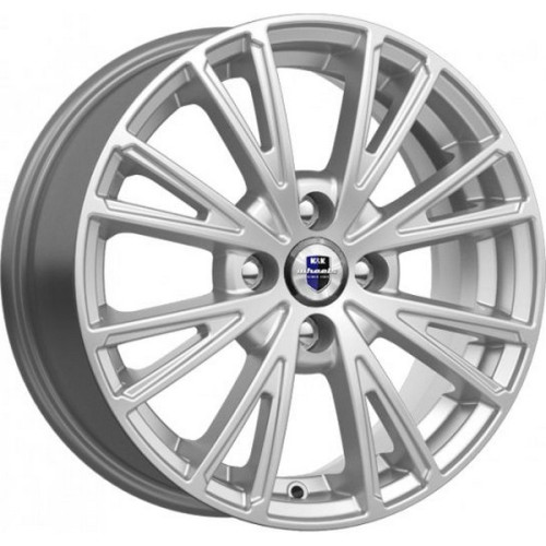 Легковой диск КиК Меандр 6,5x15 4x100 ET45 67,1 Сильвер