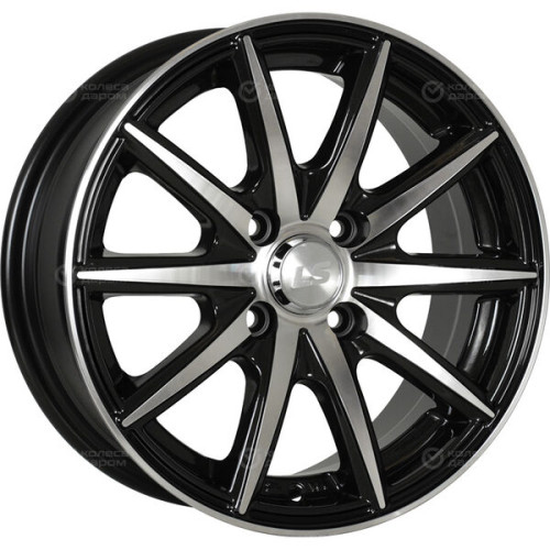Колесный диск LS LS 221 6.5xR15 5x114.3 ET40 DIA73.1 черный полностью полированный