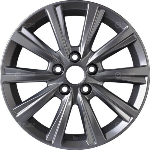 Колесный диск iFree Original КС937 (15_Polo) 6xR15 5x100 ET38 DIA57.1 (уценка) насыщенный темно-серый полностью полированный
