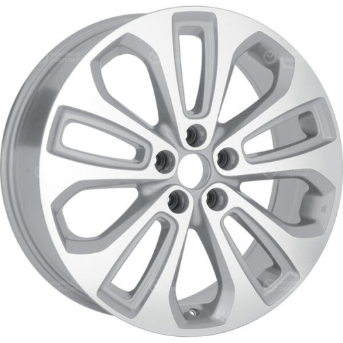 Колесный диск Replay Ki92 7xR17 5x114.3 ET53 DIA67.1 серебристый полированный