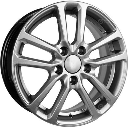 Колесный диск Carwel Донты 209 6xR15 5x114.3 ET39 DIA60.1 (уценка) серебристый металлик