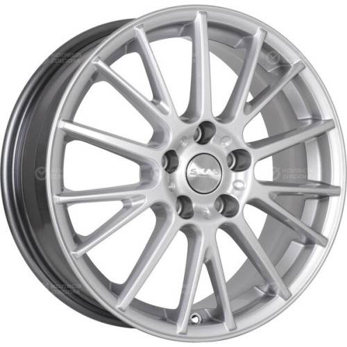 Колесный диск СКАД Дубай 6.5xR17 5x112 ET50 DIA57.1 серебристый