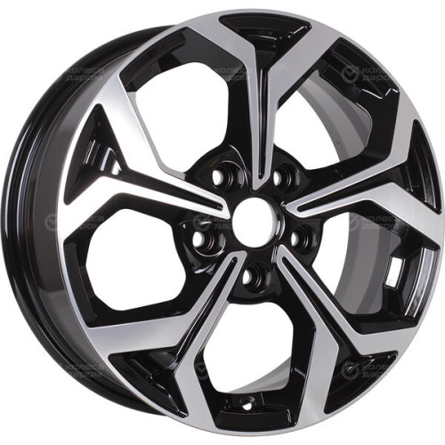 Колесный диск iFree Original КС878 (ZV 16_Focus) 6.5xR16 5x108 ET50 DIA63.35 черный глянцевый с полированными элементами лицевой поверхности