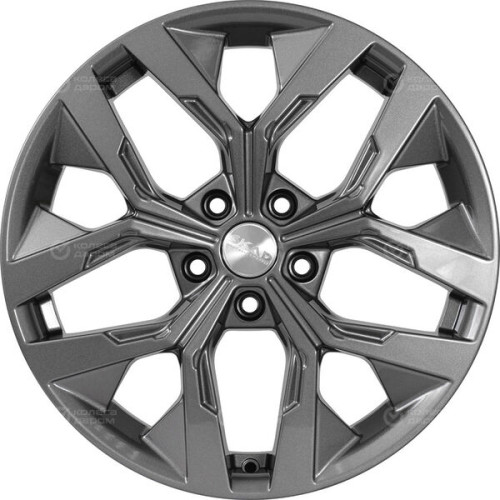 Колесный диск СКАД Ламберт 7.5xR18 5x112 ET37 DIA66.6 темно-серый цвет с перламутровыми оттенками