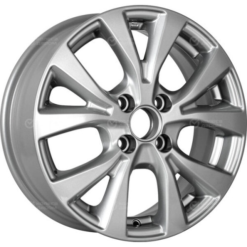 Колесный диск Carwel Талто 161 6xR15 4x100 ET48 DIA54.1 серебристый металлик