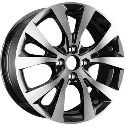 Колесный диск Replay VV393 6xR15 5x100 ET40 DIA57.1 черный полностью полированный