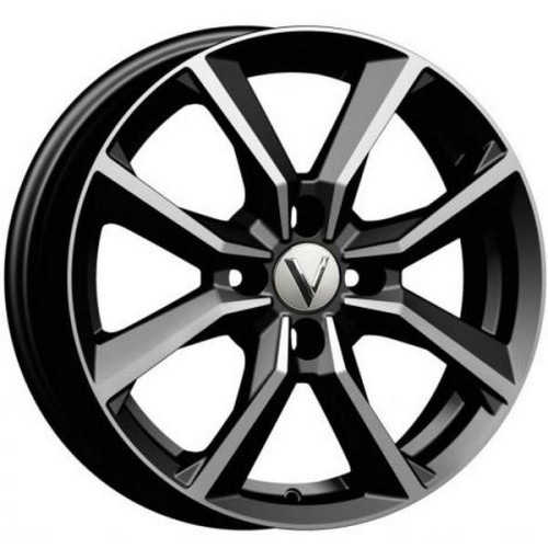 Легковой диск Вектор B271 6x16 4x98 ET37 58,5 Алмаз черный