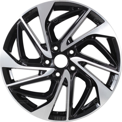 Колесный диск iFree Original КС883 (ZV 18_Koleos) 7xR18 5x114.3 ET35 DIA66.1 черный глянцевый с полированными элементами лицевой поверхности
