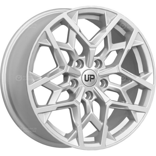 Колесный диск WUP Up110 7.5xR17 5x114.3 ET40 DIA66.1 глянцевый серебристый