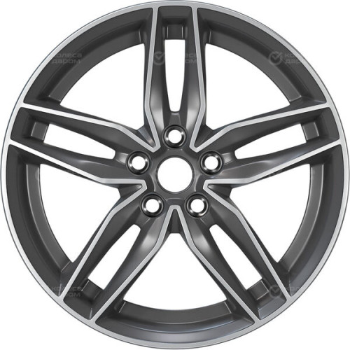 Колесный диск Replay VV248 9.5xR21 5x112 ET31 DIA66.6 темно-серый матовый ,частично полированный