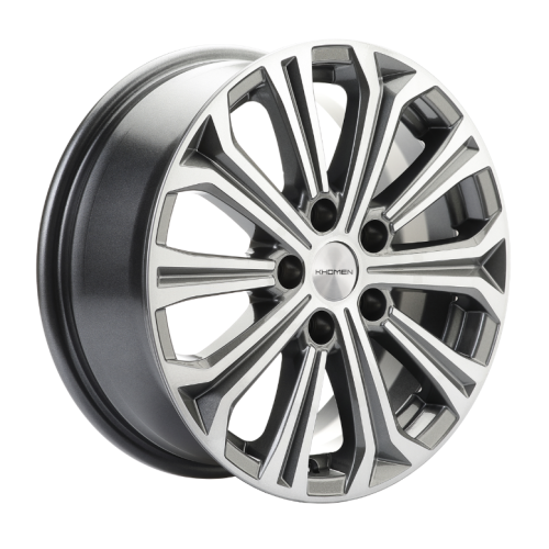 Легковой диск Khomen Wheels KHW1610 6,5x16 5x112 ET46 57,1 Gray-FP