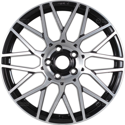 Колесный диск X-trike X133 7.5xR18 5x108 ET50 DIA63.35 глянцевый черный с полированной лицевой частью