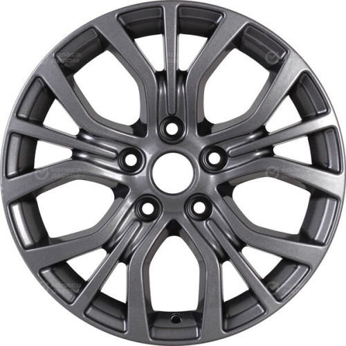 Колесный диск KHOMEN KHW1608 (ZV16_Optima) 6.5xR16 5x114.3 ET41 DIA67.1 насыщенный темно-серый