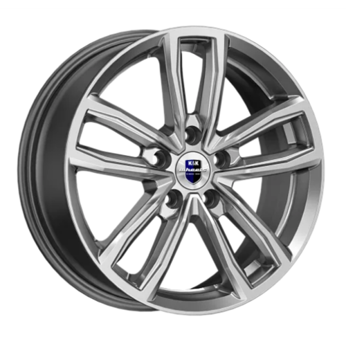 Легковой диск КиК Каланг 6,5x17 5x112 ET43 66,6 Дарк платинум