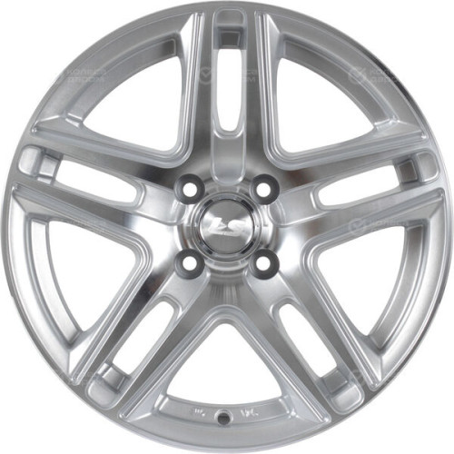 Колесный диск LS LS 802 7xR16 5x112 ET38 DIA66.6 (уценка) серебристый полированный