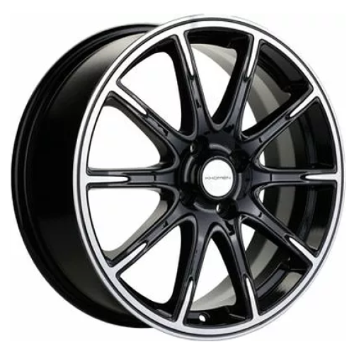 Легковой диск Khomen Wheels KHW1707 6,5x17 4x98 ET38 58,6 Black-FP