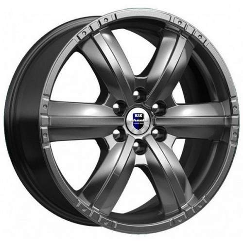 Легковой диск КиК Окинава 7,5x17 6x139,7 ET38 67,1 Дарк платинум (уценка: имеется дефект)