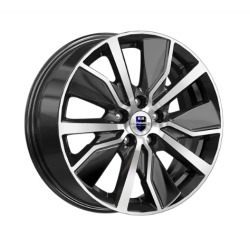 Легковой диск КиК Гамбит 6,5x16 5x112 ET38 57,1 Алмаз черный