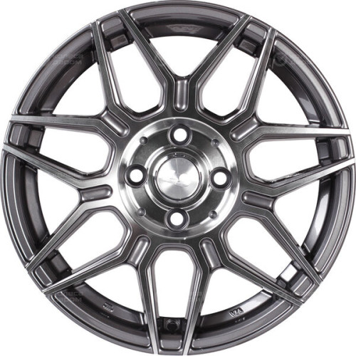 Колесный диск LS LS 785 6.5xR15 4x100 ET45 DIA54.1 насыщенный темно-серый полностью полированный