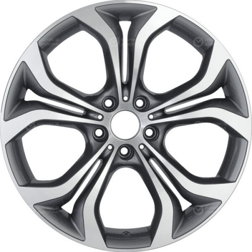 Колесный диск Replay B116 11xR20 5x120 ET37 DIA74.1 насыщенный темно-серый полностью полированный